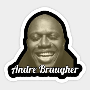 Retro Braugher Sticker